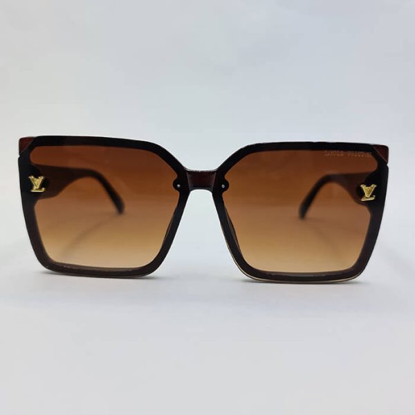 عکس از عینک آفتابی گربه ای پلاریزه برند لویی ویتون با لنز قهوه ای مدل p32210