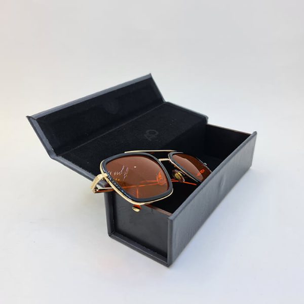 عکس از قاب عینک برند امریکن اپتیک آهنربایی، مستطیلی و رنگ طوسی مدل 991646
