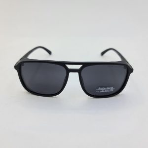 عکس از عینک آفتابی پورشه یا فریم کائوچو مشکی رنگ و عدسی پلاریزه مدل P905