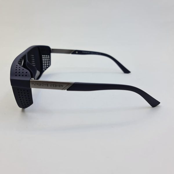 عکس از عینک آفتابی پلاریزه برند پورشه دیزاین با فریم سرمه ای مدل p938