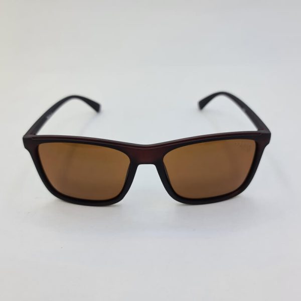 Brown square frame and handle and brown polorised lens prada sunglasses model 9554 br 8 1
