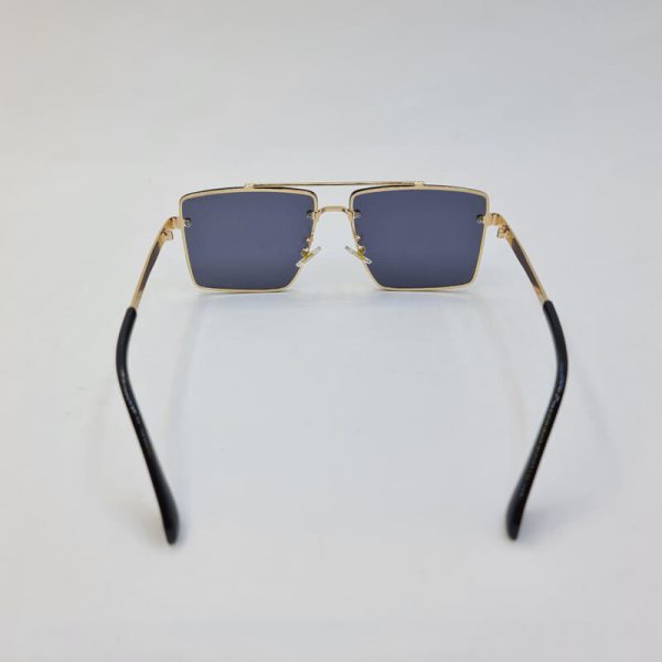 عکس از عینک آفتابی میباخ با فریم طلایی و عدسی دودی تیره مدل 10473