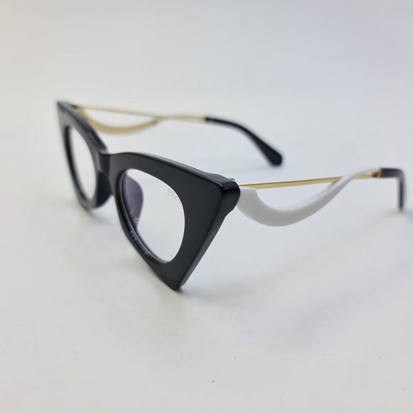 عکس از عینک آفتابی و عینک بلوکات برند دیور با فریم گربه ای و مشکی مدل 40