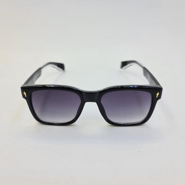 عکس از عینک آفتابی برند سلین با فریم مشکی و مربعی شکل مدل m6509