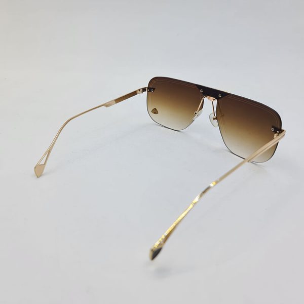 عینک آفتابی خلبانی فریملس با لنز قهوه ای برند میباخ مدل s1010