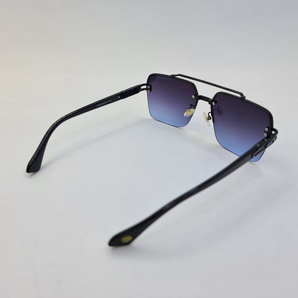 عکس از عینک آفتابی دیتا grand-evo two با فریم مشکی و عدسی دودی تیره مدل 10153