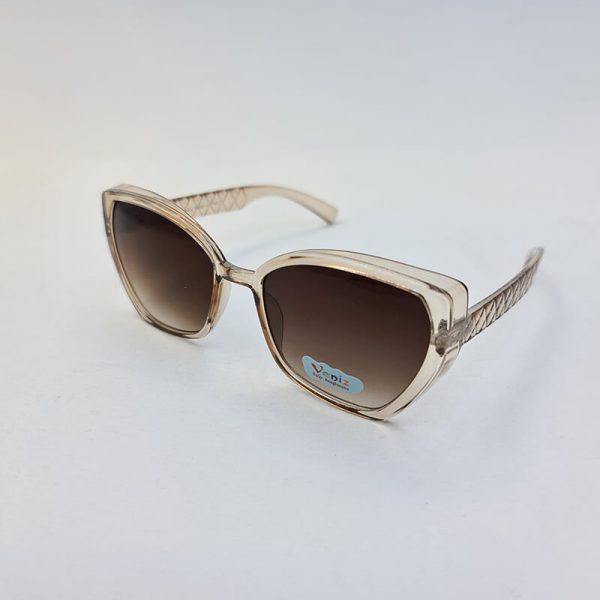 عکس از عینک آفتابی بچگانه با فریم قهوه ای شیشه ای با لنز سایه روشن مدل 3083