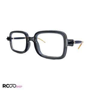 عکس از فریم عینک طبی dior و عینک آفتابی مربعی شکل مشکی و قهوه ای مدل fg888