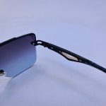 عکس از عینک آفتابی Maybach با فریم مشکی فلزی و دسته مشکی کائوچو مدل GZ1290