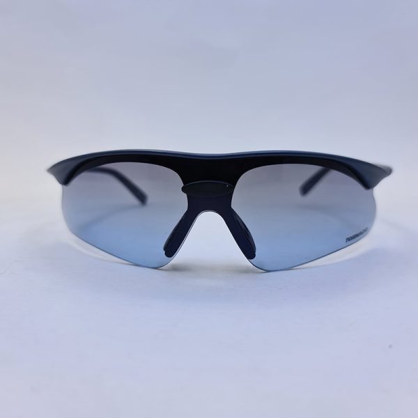 عکس از عینک آفتابی ورزشی نیم فریم با فریم و عدسی آبی رنگ برند ترنادو مدل tp409138