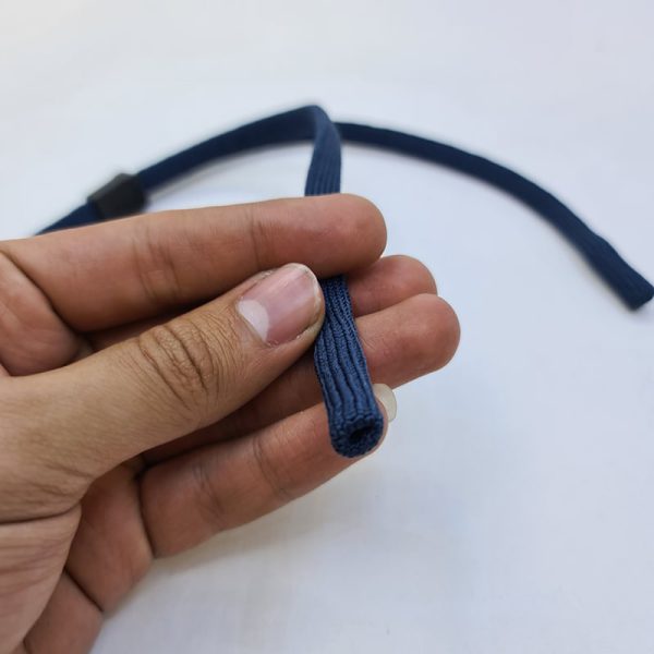 عکس از بند عینک جورابی با رنگ سورمه ای و از جنس پارچه مدل 991888