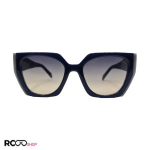 Blue gray frame and dark brown uv protection lens prada sunglasses model 2194 sr 1