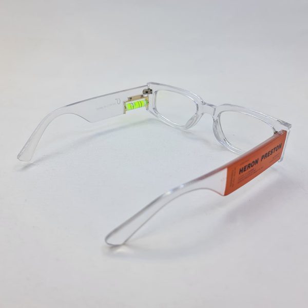 عکس از عینک دید در شب با دسته تراز دار، فریم و عدسی بی رنگ و شفاف مدل 21090