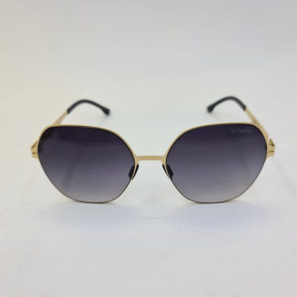عکس از عینک دودی ایس برلین با فریم سبک، طلایی و پروانه ای شکل مدل ps18027