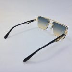 عکس از عینک آفتابی میباخ با فریم طلایی و عدسی دو رنگ (آبی و قهوه ای) مدل GZ1290