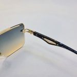 عکس از عینک آفتابی میباخ با فریم طلایی و عدسی دو رنگ (آبی و قهوه ای) مدل GZ1290