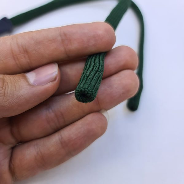 عکس از بند عینک جورابی با رنگ سبز تیره و از جنس پارچه مدل 991887