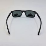 عکس از عینک دودی PERSOL با دسته فنری و عدسی سنگ و فریم مشکی رنگ مدل PO3103