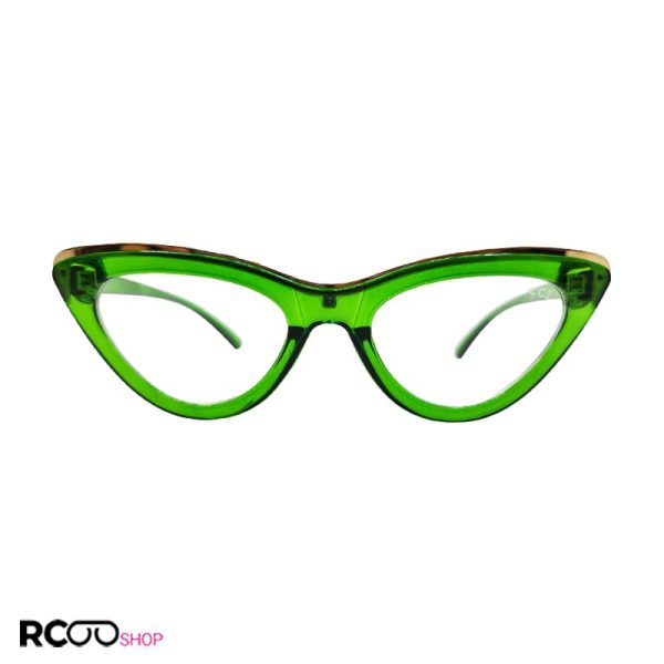 Green cat eye frame gucci medical eyeglasses model g10a gr 1