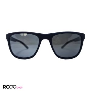 Black rectangular frame and dark uv protection polorized anti reflex lens oga morel sunglasses model 7907 bl 1