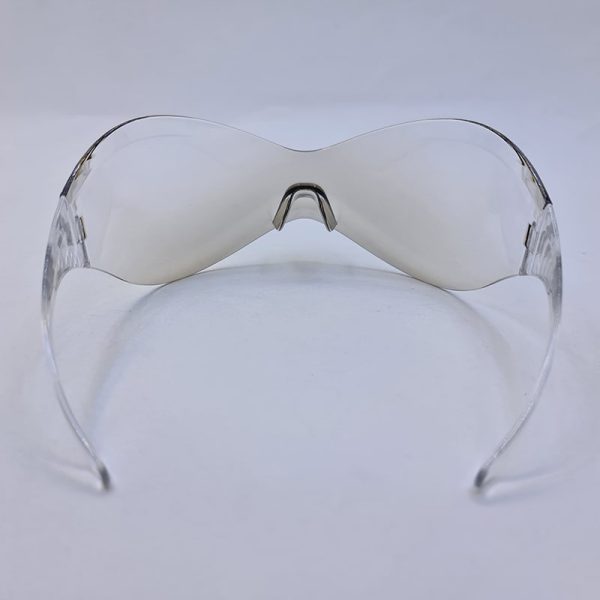 عکس از عینک دید در شب فشن، فریم لس با لنز بی رنگ و طرح نقاب مدل ng