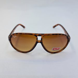 عکس از عینک آفتابی ریبن خلبانی با فریم هاوانا و لنز قهوه ای رنگ مدل A3390