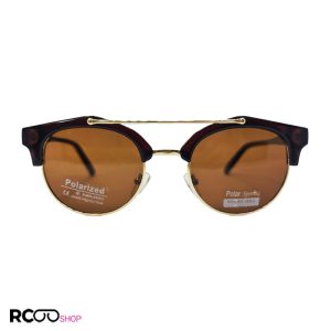 عکس از عینک آفتابی پلار اسپورت کلاب مستر با فریم قهوه ای و لنز پلاریزه مدل p558