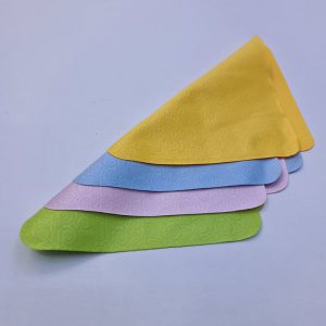 عکس از بسته 4 عددی دستمال عینک نانو طرح دار کد 991989