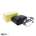 عکس از عینک مطالعه تاشو آنتی رفلکس با نمره +0.75 نزدیک بین به همراه کیف مدل PD62