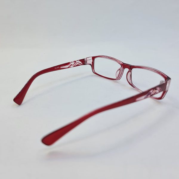 Red-rectangular-frame-glasses-model-hll808-250-