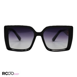 عکس از عینک آفتابی پلاریزه زنانه با فریم رنگ مشکی رنگ و مربعی شکل گوچی مدل p7633