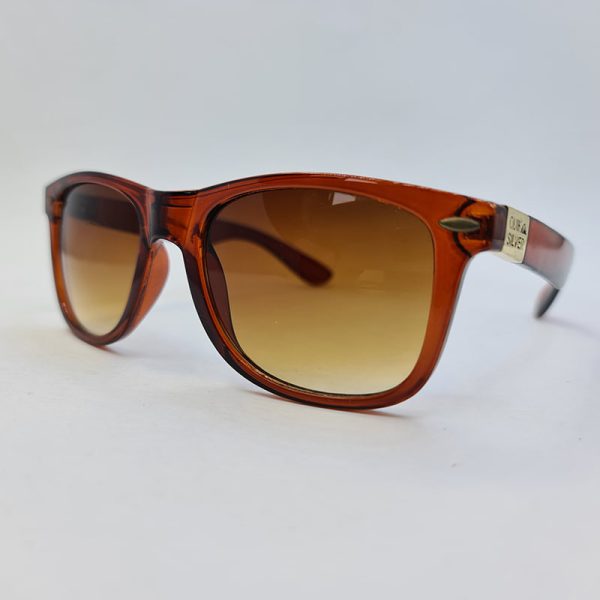 عکس از عینک آفتابی ساحلی با فریم ویفرر، قهوه ای و لنز قهوه ای هایلایت مدل 5205