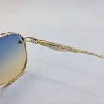 عکس از عینک آفتابی طلایی MAYBACH با فریم فلزی و خلبانی و لنز دو رنگ مدل 63089