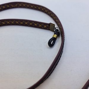 عکس از بند عینک از جنس چرم و رنگ قهوه ای (چرمی) مدل 992019
