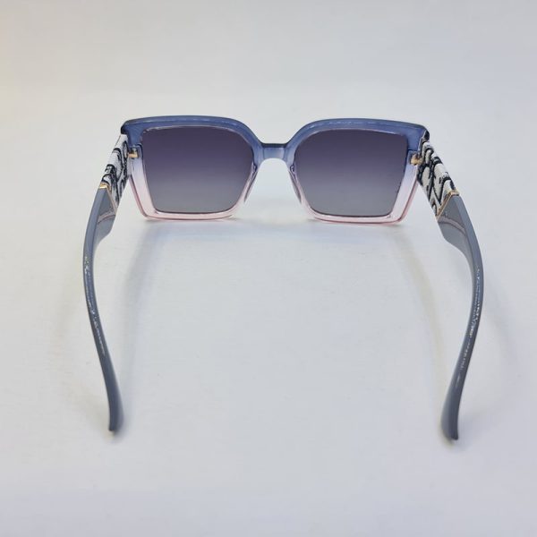 عکس از عینک آفتابی پلاریزه دیور با فریم دو رنگ (بنفش و صورتی) برند دیور مدل p1820
