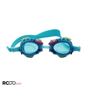 عکس از عینک شنا بچگانه با فریم و بند آبی، uv و anti-fog مدل g1900