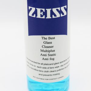عکس از اسپری شیشه شوی لنز عینک برند zeiss زایس با رنگ آبی و سایز بزرگ