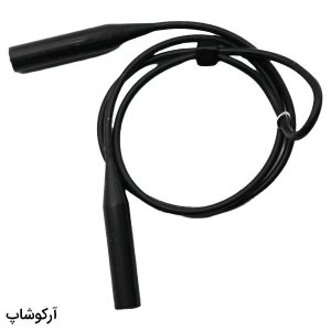 عکس از بند عینک از جنس سیلیکونی با رنگ مشکی و مهره دار مدل 991896