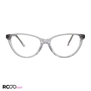 عکس از عینک طبی استیت با فریم بی رنگ و شفاف و گربه ای برند شنل مدل dh9009