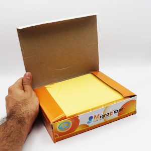 عکس از بسته 100 عددی دستمال عینک میکرو فایبر مدل 992304