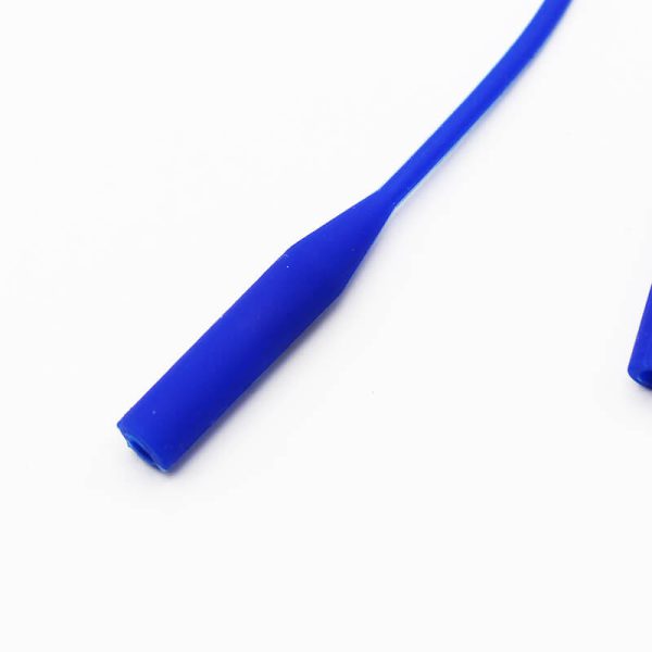 عکس از بند عینک از جنس سیلیکونی با رنگ آبی و مهره دار مدل 992361
