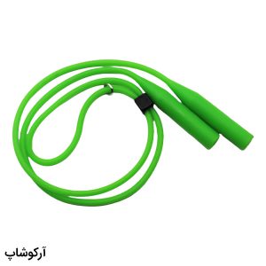 عکس از بند عینک از جنس سیلیکونی با رنگ سبز و مهره دار مدل 992360