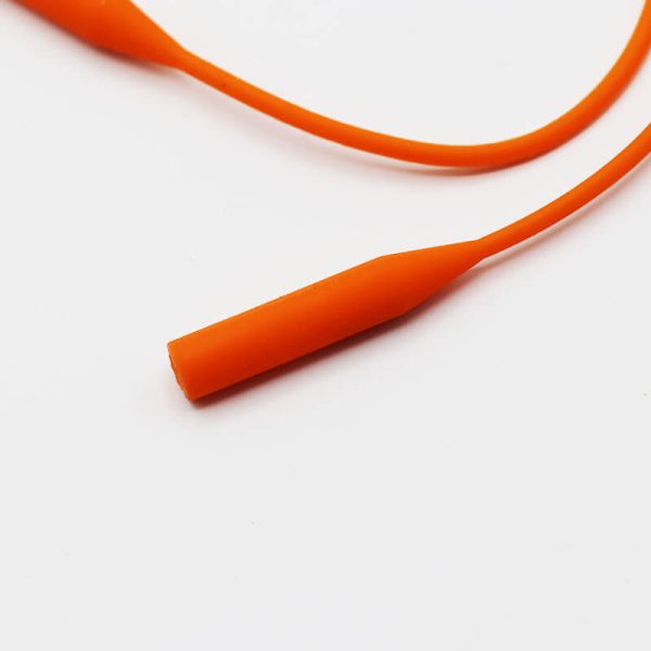 عکس از بند عینک از جنس سیلیکونی با رنگ نارنجی و مهره دار مدل 992367