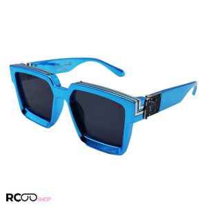 Blue square frame and dark uv protection lens millionaire and louis vuitton sunglasses model 86229a bu