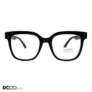 عکس از عینک بلوکات با فریم مشکی رنگ، از جنس کائوچو و شکل ویفرر مدل cd66002