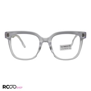 عکس از عینک بلوکات با فریم بی رنگ، شفاف، از جنس کائوچو و شکل ویفرر مدل cd66002