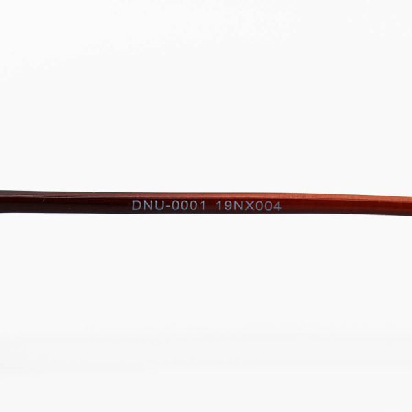 عکس از عینک مطالعه با فریم tr، نشکن، مقاوم، سبک، قهوه ای رنگ و لنز آنتی رفلکس مدل 19nx004