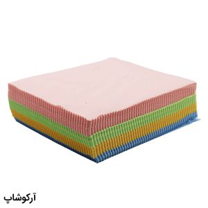 عکس از بسته 100 عددی دستمال عینک پارچه ای (سبز) مدل 992072