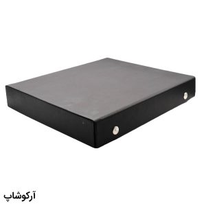 عکس از باکس و جعبه 8 تایی عینک آفتابی با رنگ مشکی و جنس چرم (فایل) مدل 992607