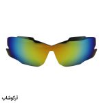 عکس از عینک ورزشی با فریم مشکی رنگ، 3 لنز قابل تعویض و تجهیزات کامل مدل 9191-C1